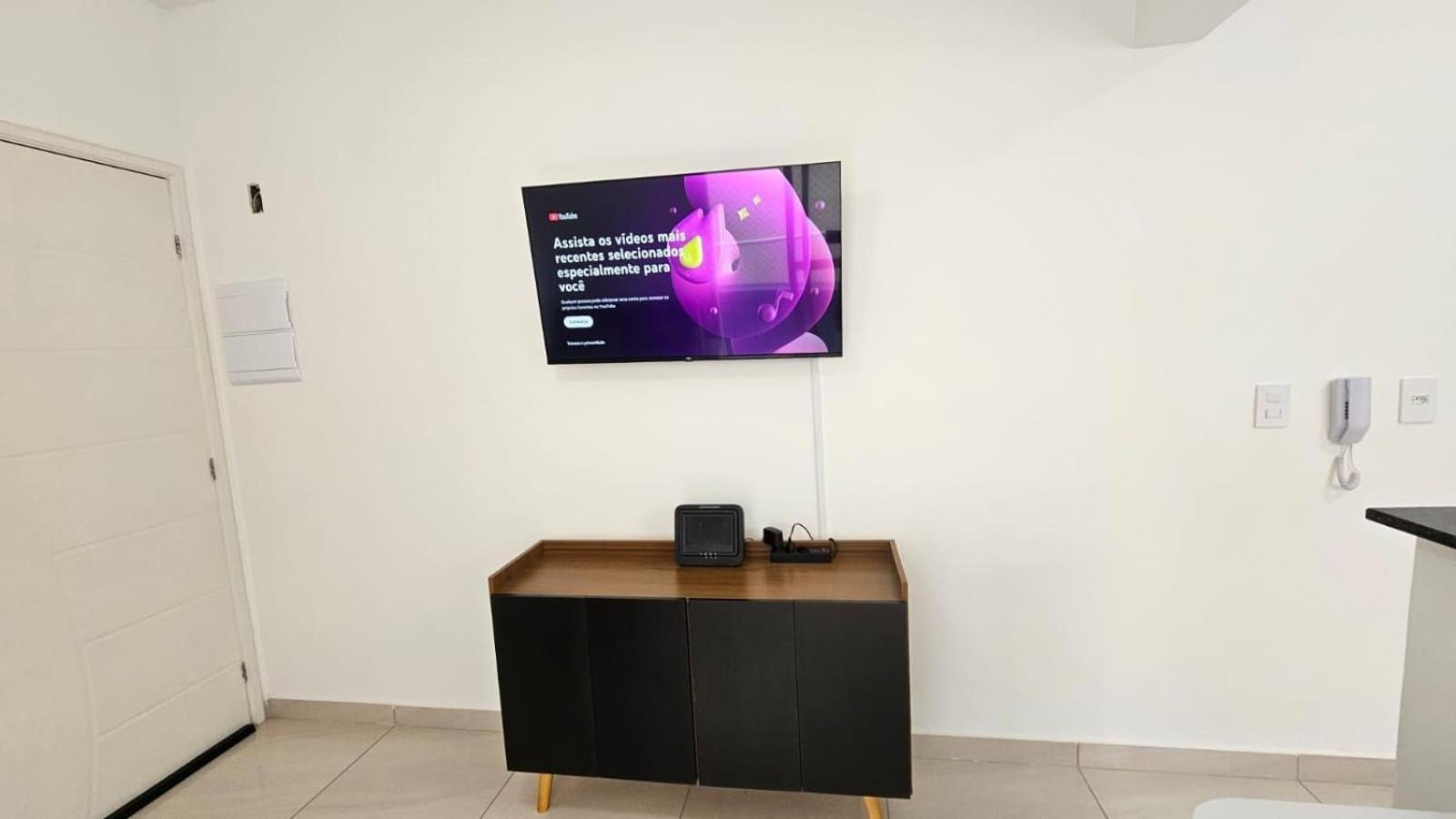 044 Aviacao Beira Mar - 1 Quarto - 10 Metros Da Praia - Wi Fi 300Mbps - Estacionamento Gratuito Praia Grande  Luaran gambar